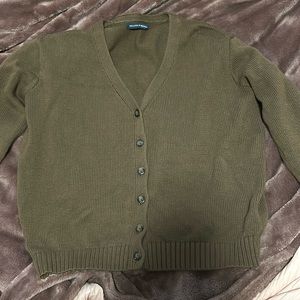 brandy meville brown cardigan